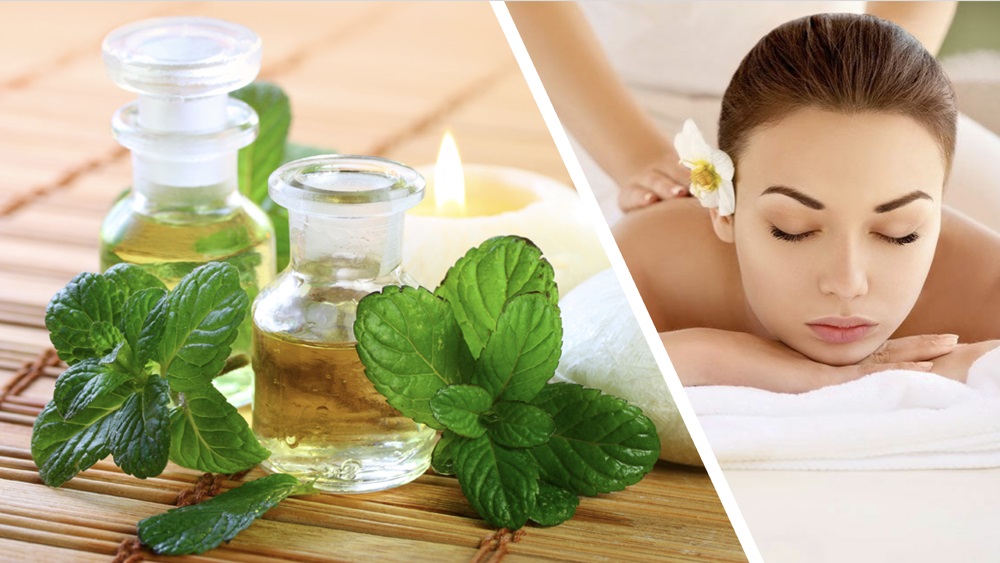 Mint Oil Massage